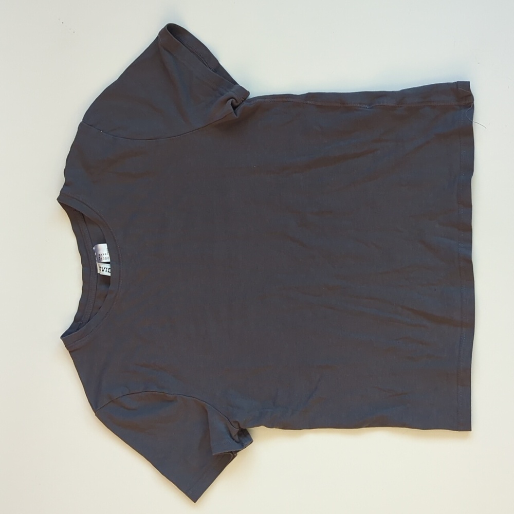 H&M Divided Black Crop Top T-Shirt